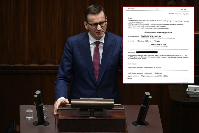 Domy, działki, papiery wartościowe. Oświadczenie majątkowe premiera