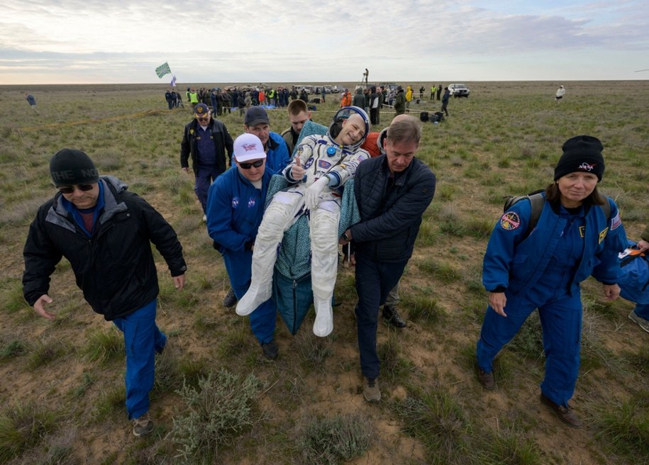 Don Pettit wrócił na Ziemię w swoje 70. urodziny /BILL INGALLS/AFP/East News /East News