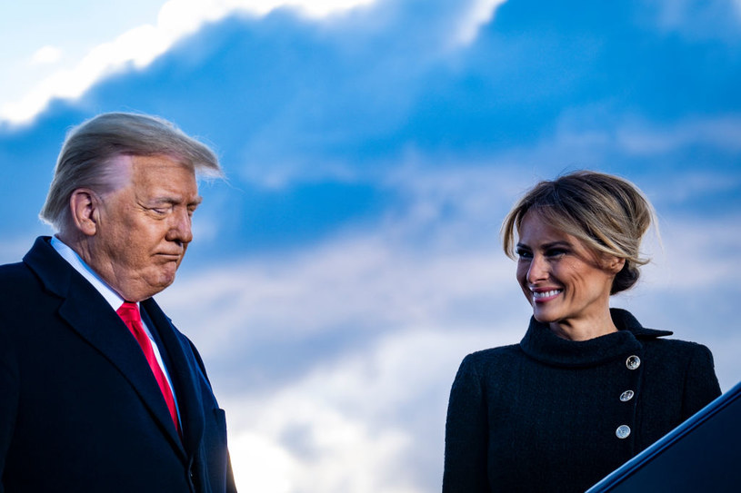 Donald i Melania Trump /PETE MAROVICH /Getty Images