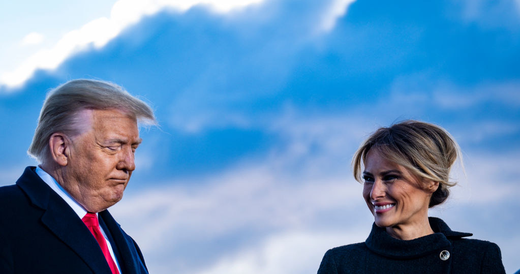 Donald i Melania Trump /PETE MAROVICH /Getty Images