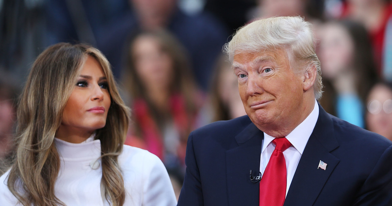 Donald i Melania Trumpowie /Spencer Platt /Getty Images