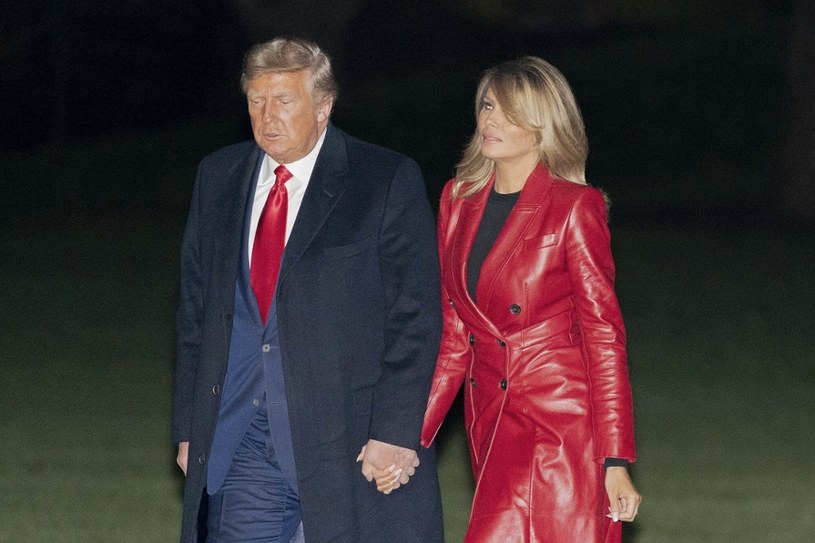 Donald i Melania /Associated Press /East News