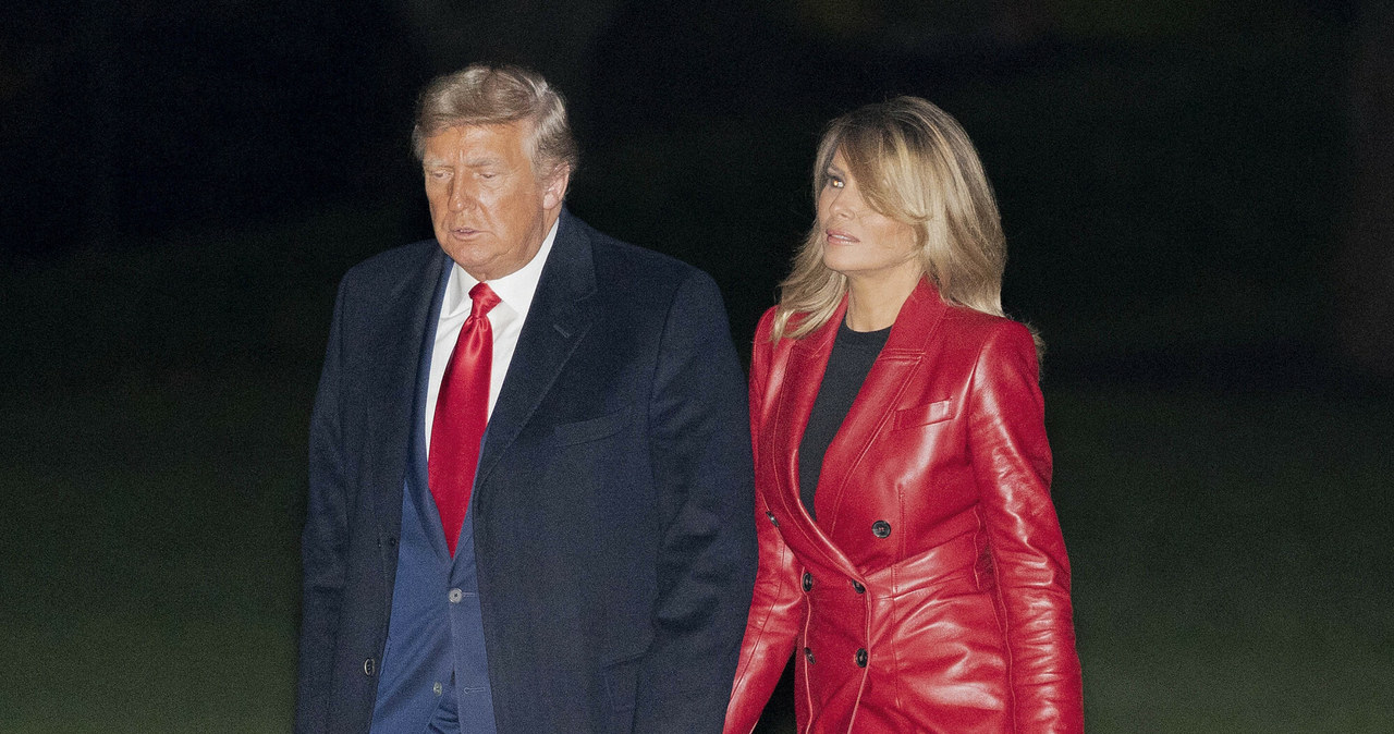 Donald i Melania /Associated Press /East News