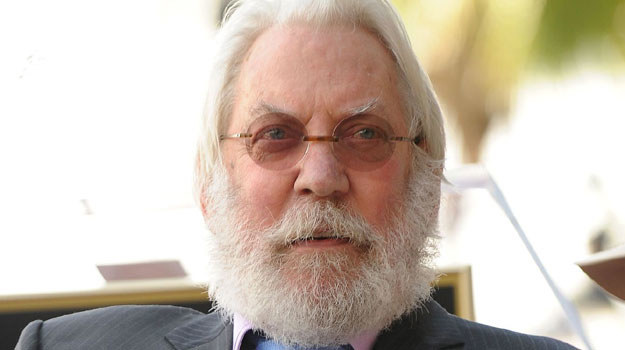 Donald Sutherland nie narzeka na brak nowych propozycji /AFP