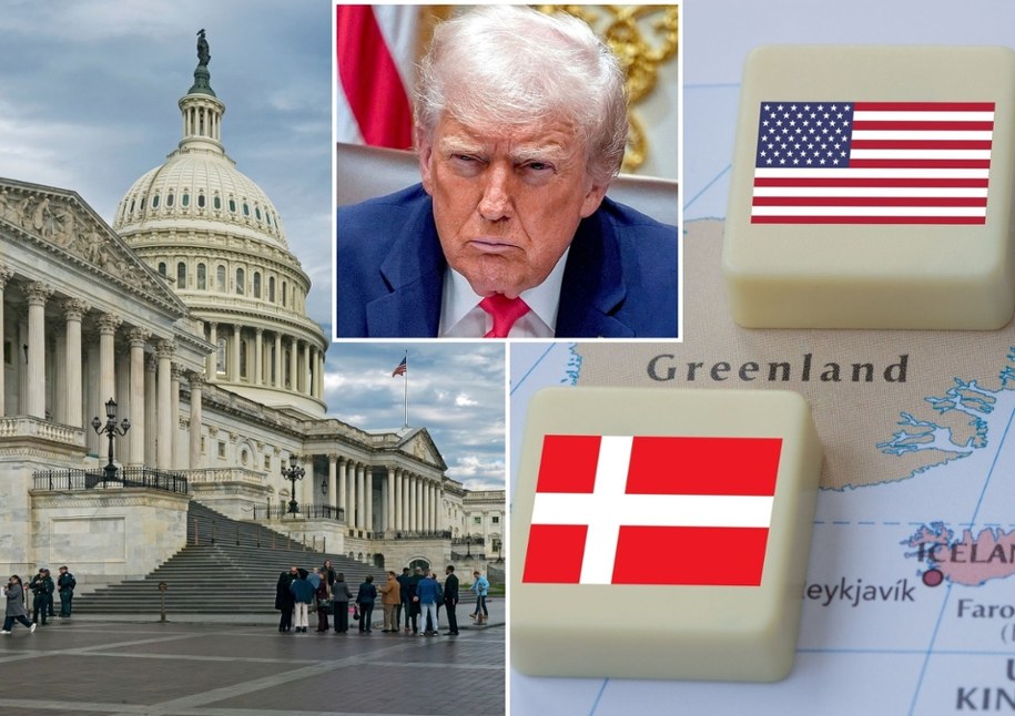 Donald Trump chce przejąć Grenlandię /Shutterstock