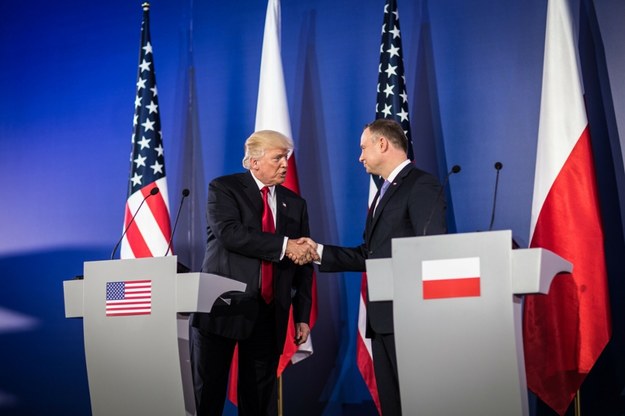 Donald Trump i Andrzej Duda /Xinhua /East News