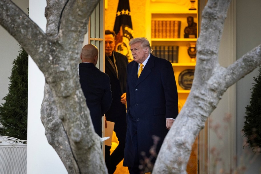 Donald Trump i Elon Musk /JIM LO SCALZO /PAP/EPA