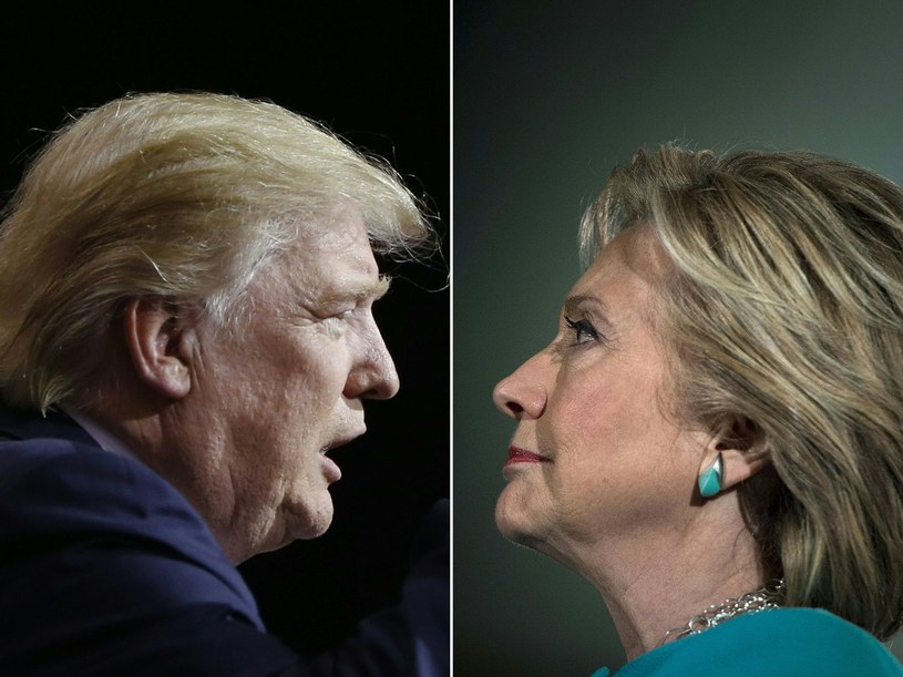 Donald Trump i Hillary Clinton /AFP