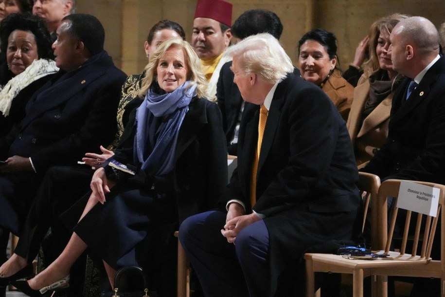 Donald Trump i Jill Biden /THIBAULT CAMUS /AFP/EAST NEWS