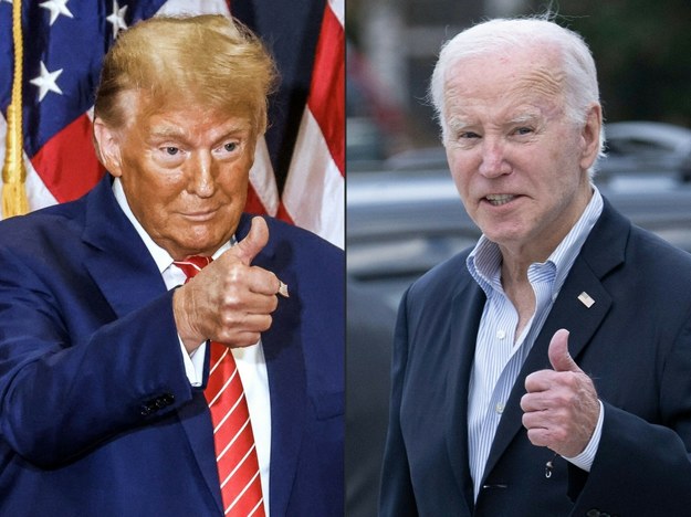 Donald Trump i Joe Biden /TANNEN MAURY/AFP /East News