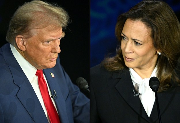 Donald Trump i Kamala Harris /SAUL LOEB/AFP /East News