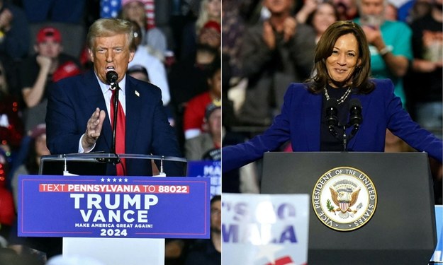 Donald Trump i Kamala Harris /ANGELA WEISS/AFP/East News /East News