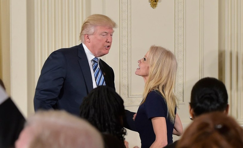 Donald Trump i Kellyanne Conway /AFP