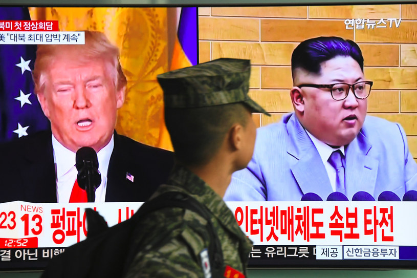 Donald Trump i Kim Dzong-Un /AFP