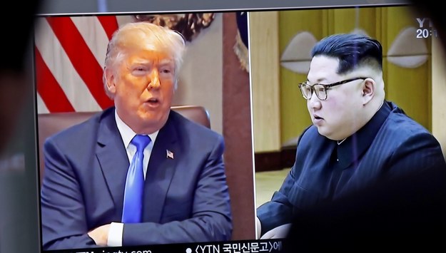 Donald Trump i Kim Dzong Un /JEON HEON-KYUN /PAP/EPA