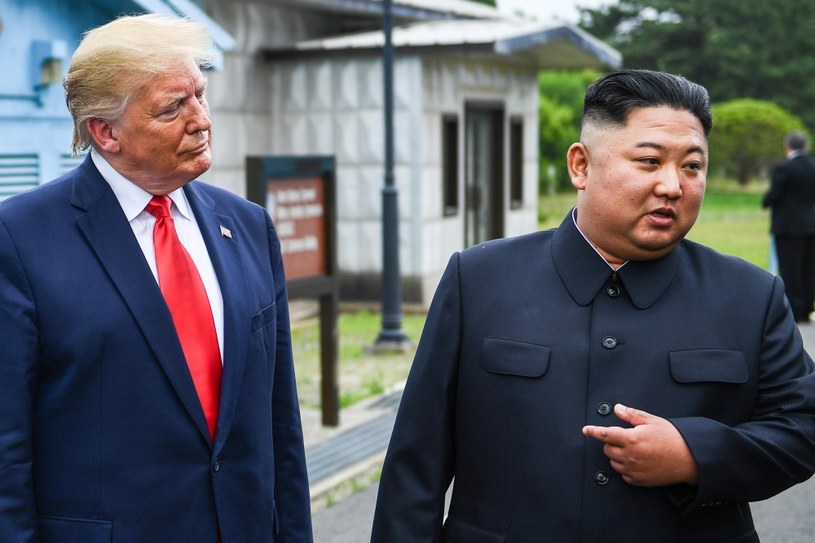 Donald Trump i Kim Dzong Un /AFP