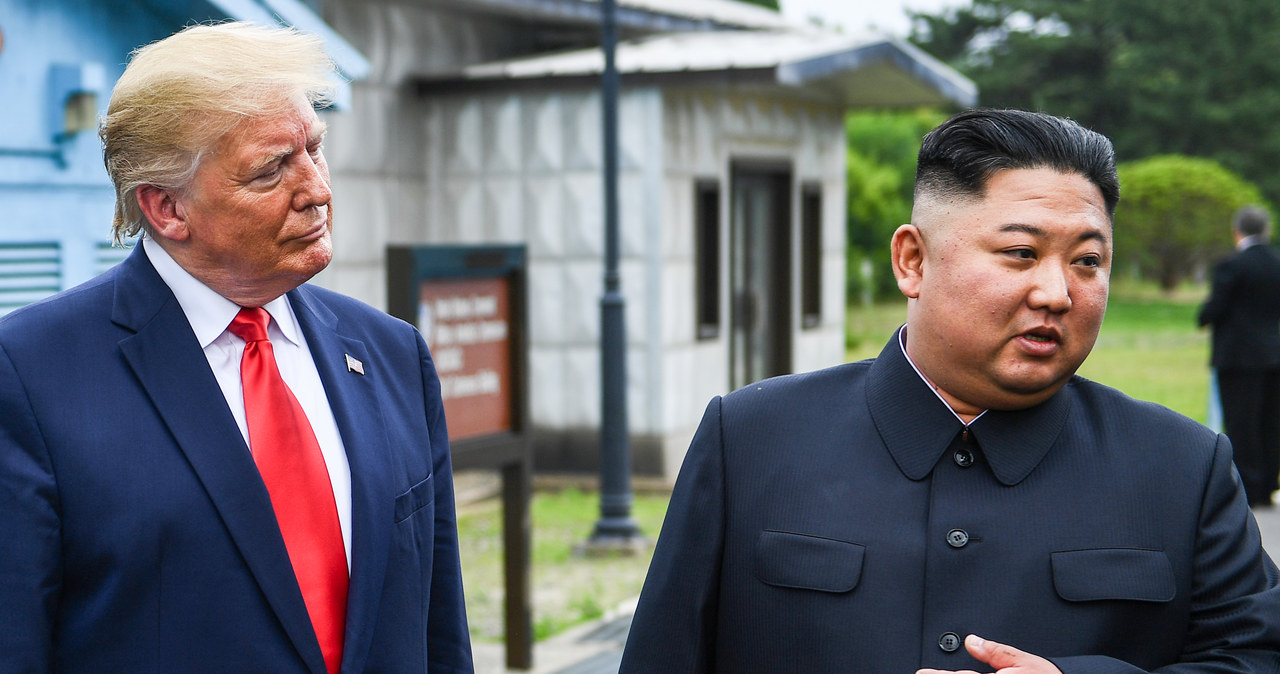 Donald Trump i Kim Dzong Un /AFP