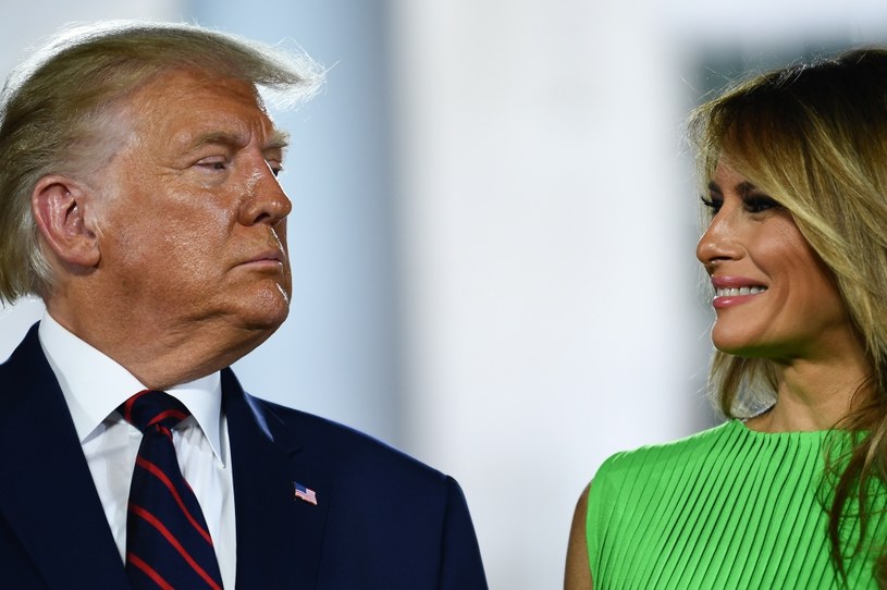 Donald Trump i Melania Trump /Brendan Smialowski /AFP