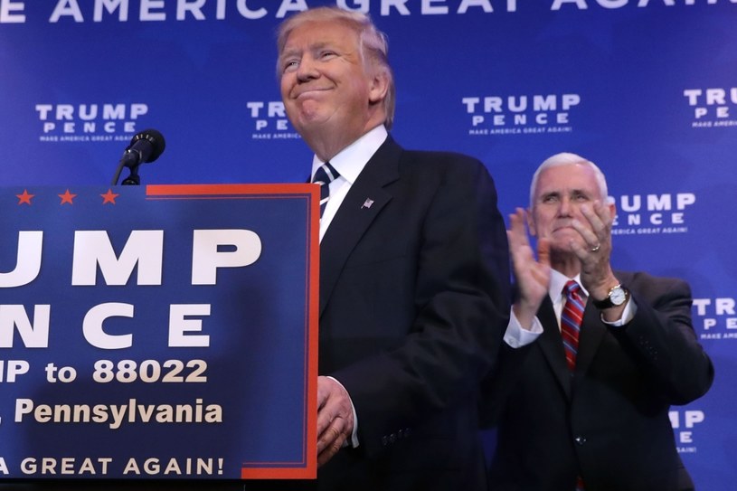 Donald Trump i Mike Pence /Getty Images