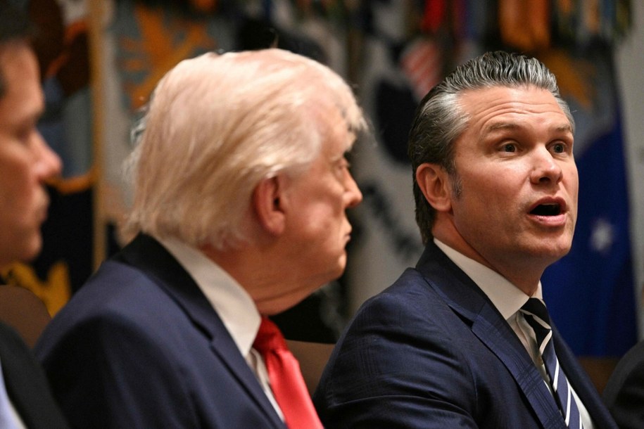 Donald Trump i Pete Hegseth /JIM WATSON/AFP/East News /East News