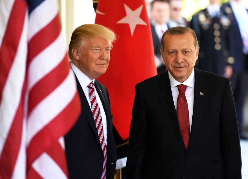 Donald Trump i Recep Tayyip Erdogan /Yin Bogu Xinhua / eyevine /East News