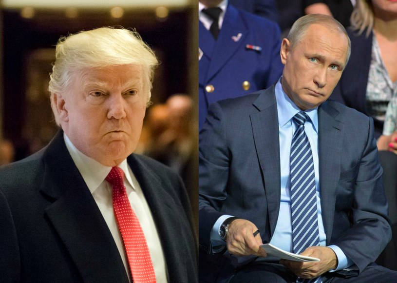 Donald Trump i Władimir Putin, fot. EPA/PAP i AFP /