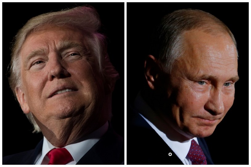 Donald Trump i Władimir Putin /AFP