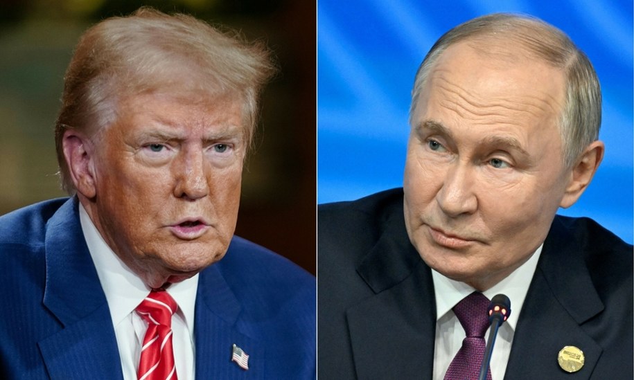 Donald Trump i Władimir Putin /ELIJAH NOUVELAGE/AFP /East News