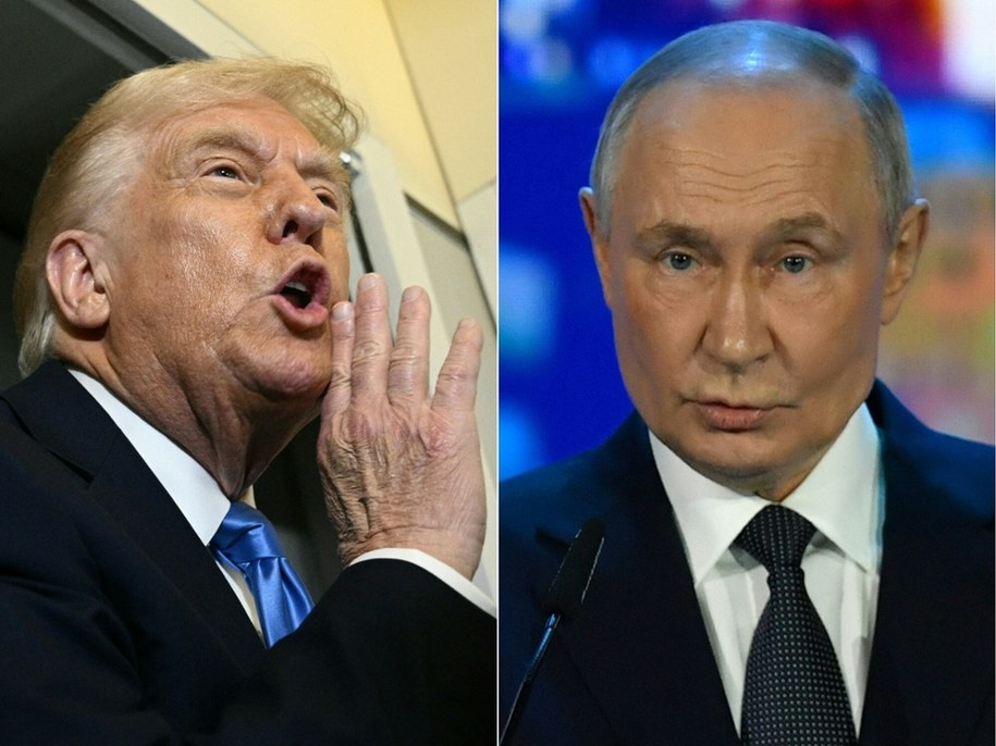 Donald Trump i Władimir Putin /BRENDAN SMIALOWSKI/AFP/East News /East News
