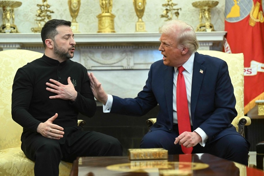 Donald Trump i Wołodymyr Zełenski w ostrej dyskusji /SAUL LOEB /AFP/EAST NEWS