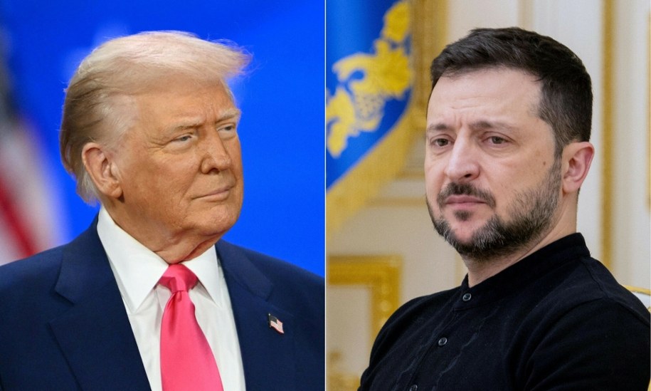Donald Trump i Wołodymyr Zełenski /ALEX WROBLEWSKI/AFP/East News /East News