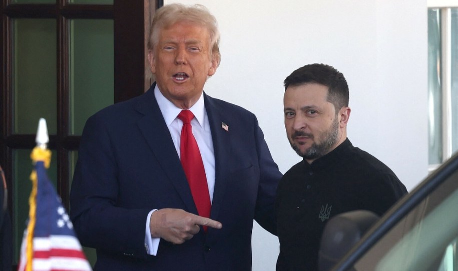 Donald Trump i Wołodymyr Zełenski /TIERNEY L CROSS/AFP /East News