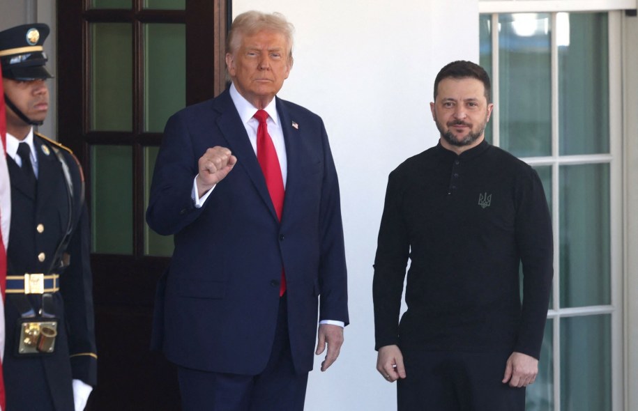 Donald Trump i Wołodymyr Zełenski /TIERNEY L CROSS/AFP /East News