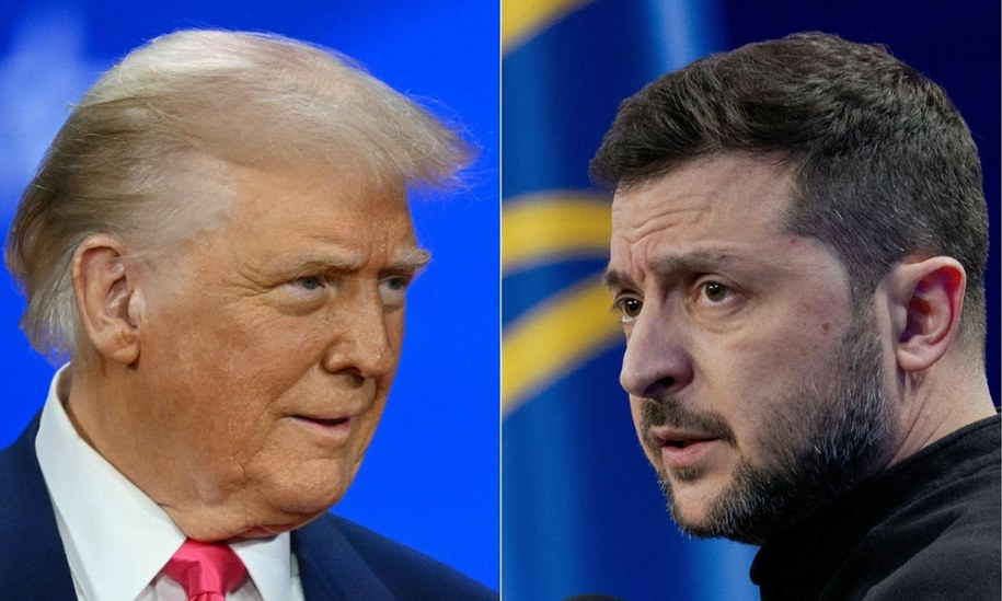Donald Trump i Wołodymyr Zełenski /ALEX WROBLEWSKI/AFP /East News