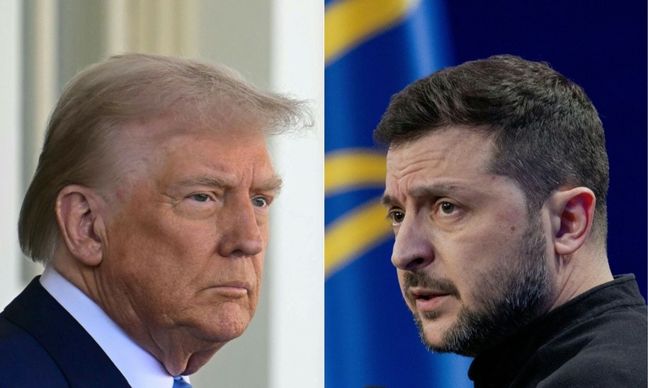Donald Trump i Wołodymyr Zełenski /JIM WATSON/AFP /East News