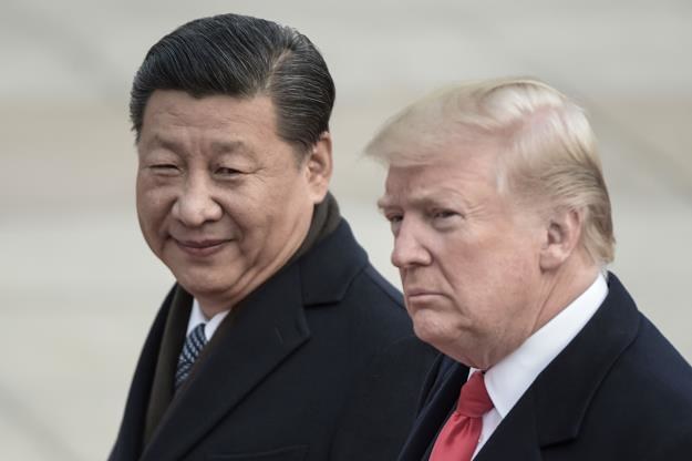 Donald Trump i Xi Jinping (L) /AFP