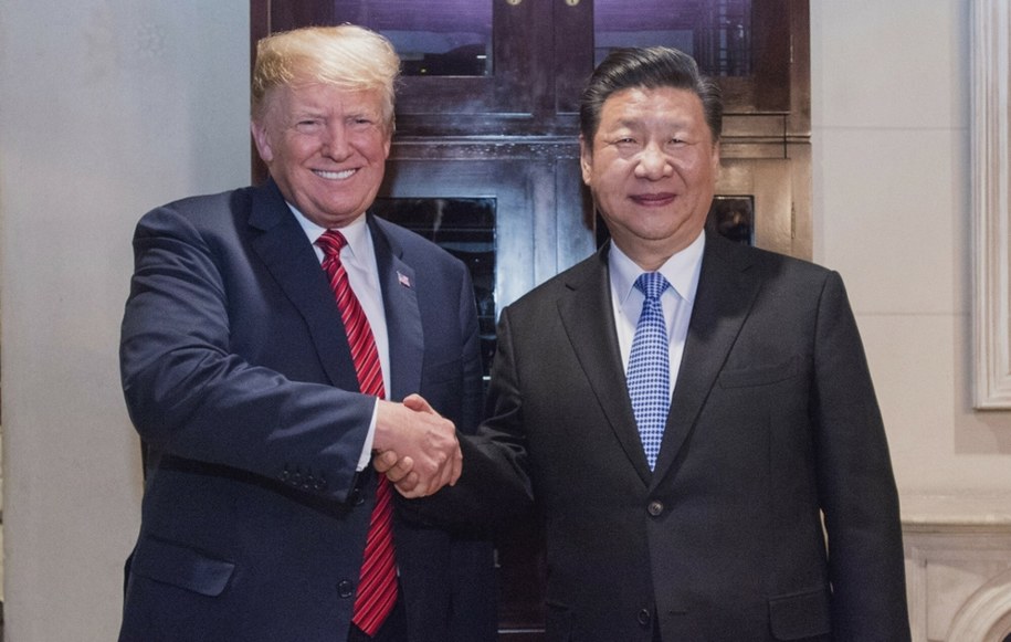 Donald Trump i Xi Jinping (zdjęcie z 2018 r.) /Li Xueren/Xinhua News /East News