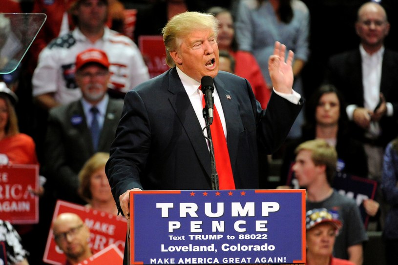 Donald Trump - kandydat na prezydenta USA /AFP
