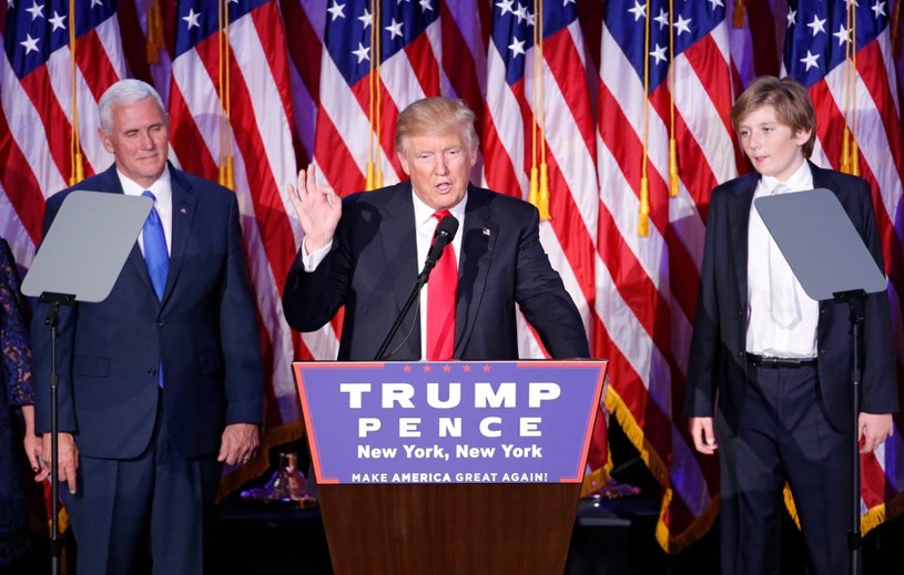 Donald Trump - kolejny prezydent USA /PAP/EPA