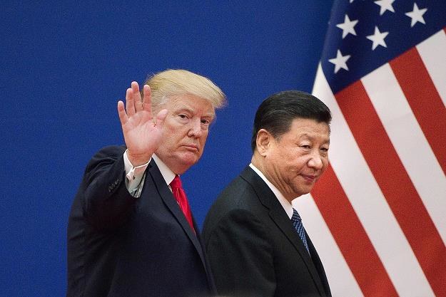 Donald Trump (L) i Xi Jinping, prezydent Chin /AFP