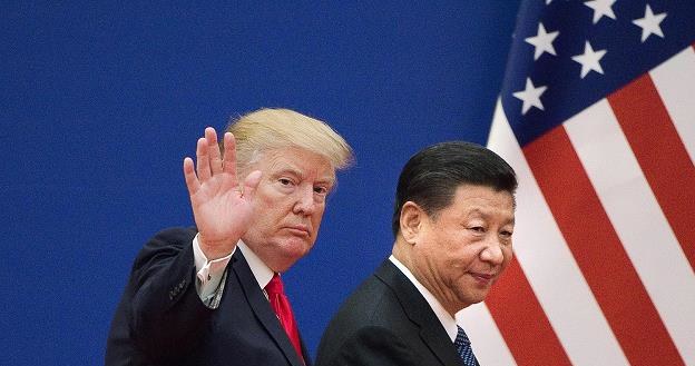 Donald Trump (L) i Xi Jinping, prezydent Chin /AFP