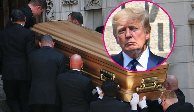 Donald Trump na pogrzebie Ivany Trump (fot. Alexi J. Rosenfeld/Getty AFP/East News) /Michael M. Santiago/Getty AFP/East News /East News