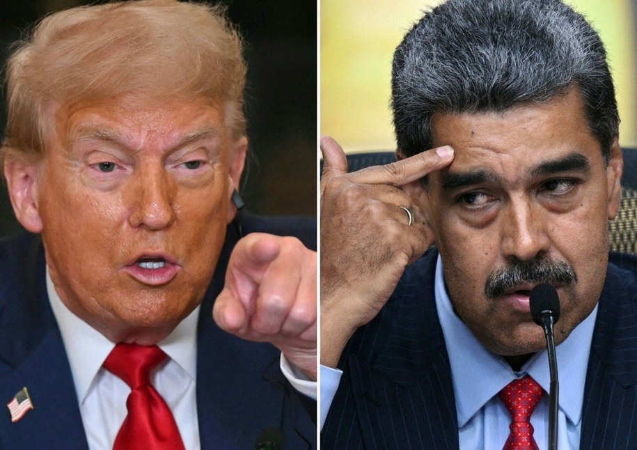 Donald Trump, Nicolas Maduro /JIM WATSON /East News