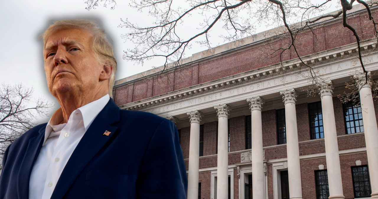 Donald Trump nie chce, aby Harvard przyjmował zagranicznych studentów /Brandon Bell / GETTY IMAGES NORTH AMERICA / Getty Images via AFP, Joseph Prezioso / AFP  /AFP