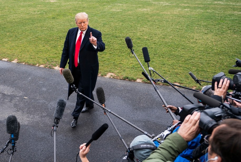 Donald Trump ogłosił w piątek, że Państwo Islamskie (IS) nie kontroluje już żadnego kawałka terytorium Syrii /JIM LO SCALZO /PAP/EPA