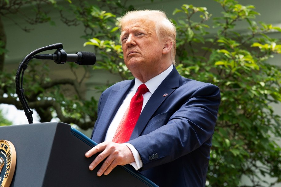 Donald Trump podpisał rozporządzenie o reformie policji /Stefani Reynolds / POOL /PAP/EPA