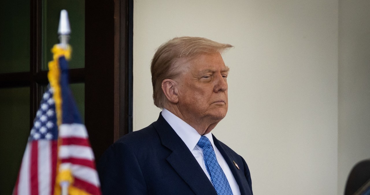 Donald Trump, prezydent Stanów Zjednoczonych. /Allison Bailey / NurPhoto /AFP