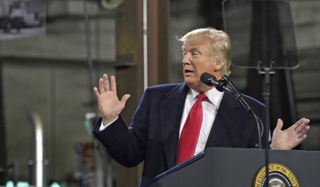 Donald Trump, prezydent USA. Fot. Jeff Swensen /Getty Images/Flash Press Media