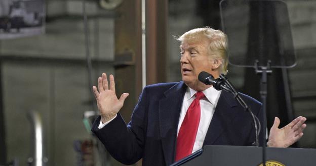 Donald Trump, prezydent USA. Fot. Jeff Swensen /Getty Images/Flash Press Media