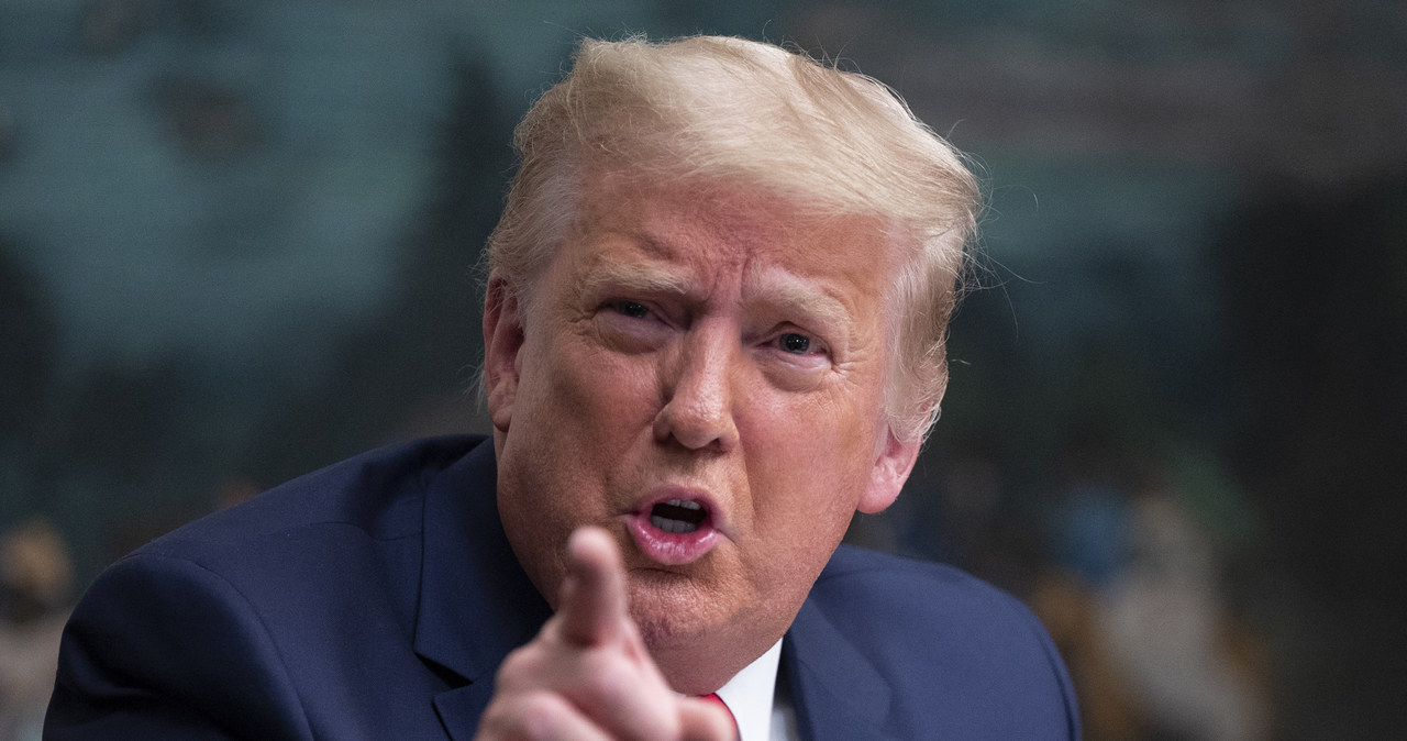 Donald Trump, prezydent USA /AFP